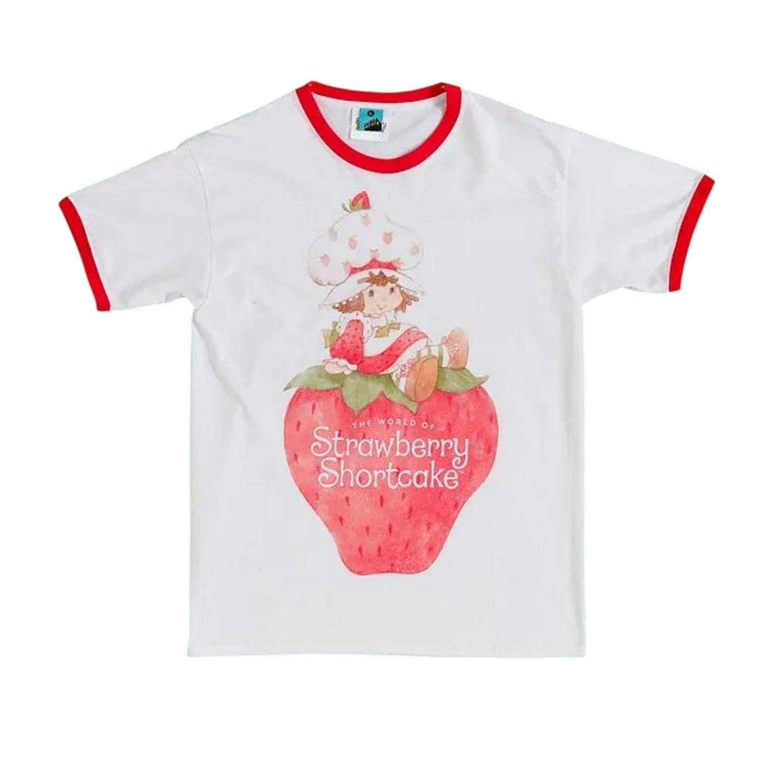 Strawberry Shortcake Men's Artwork T-Shirt in White
