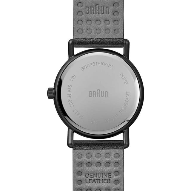 Braun Braun Men's BN0301BKBKG 40mm Quartz Watch in Black - 3