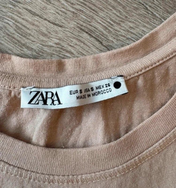 Zara Zara summer peplum top over sized small