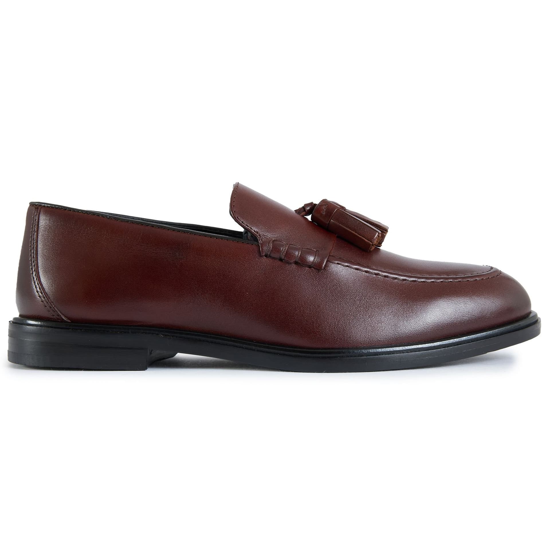 WALK LONDON Walk London Men's Brown Tassel Loafers