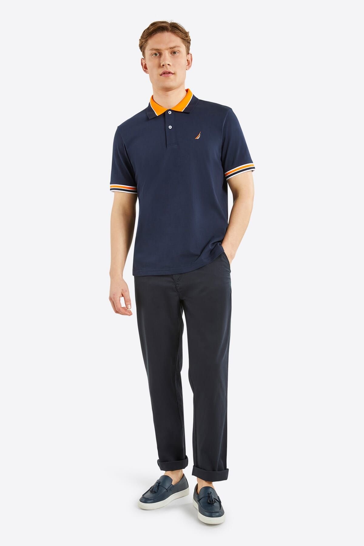 Nautica Nautica Men's 'Blyford' Polo Shirt in Dark Navy - 3
