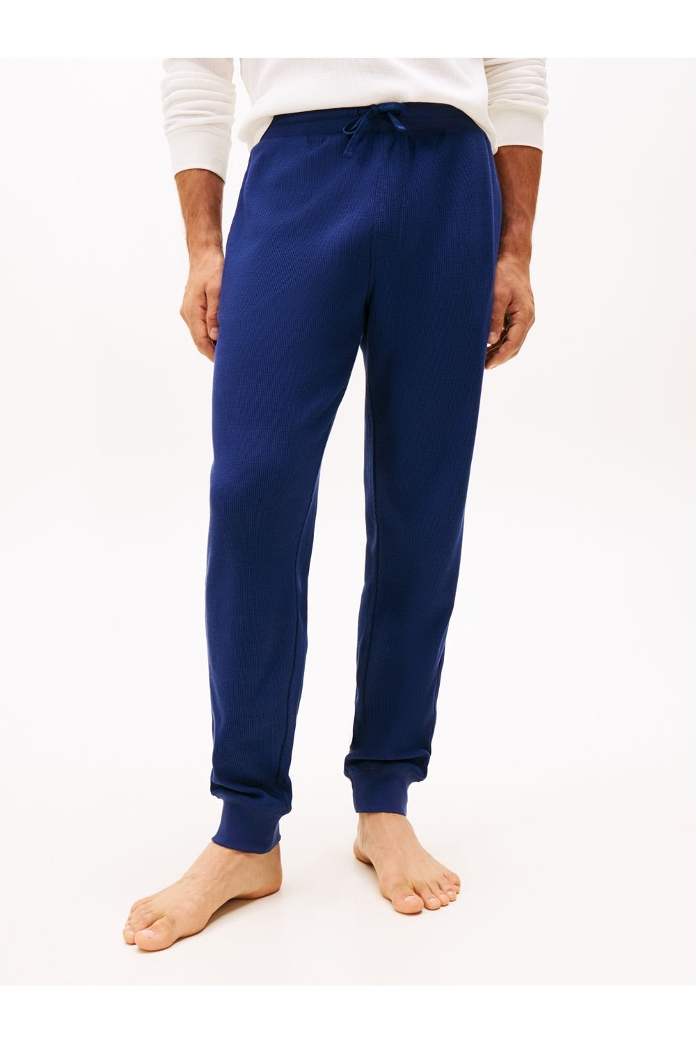 Tommy Hilfiger Tommy Hilfiger Men's Essentials Waffle Pant Preppy Navy - 4