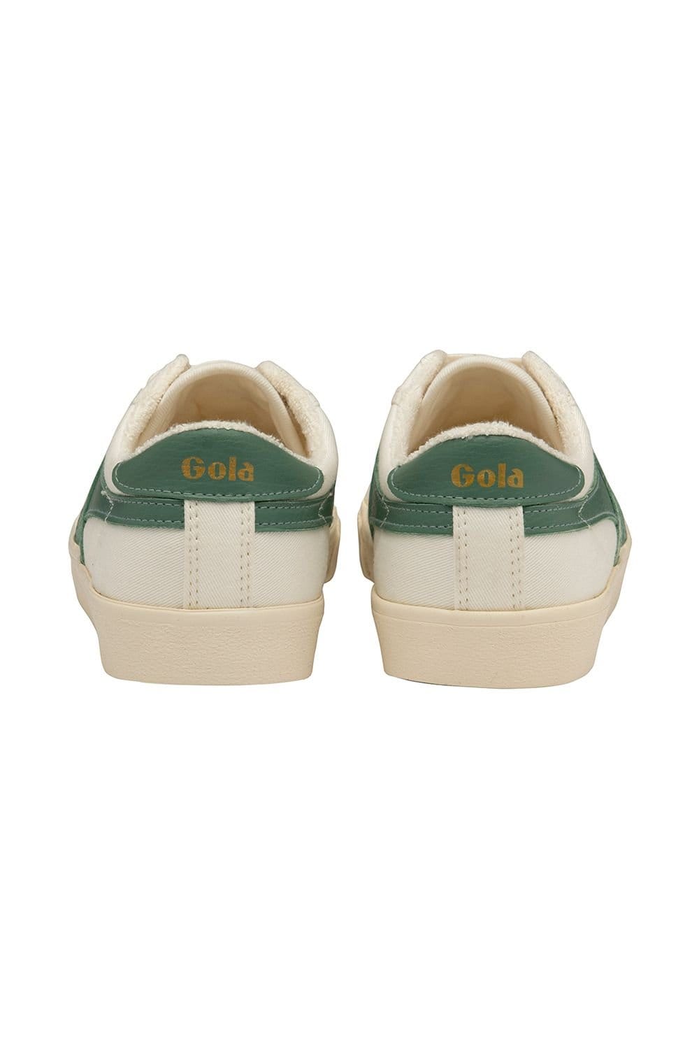 Gola Gola Women's 'Tennis Mark Cox' Canvas Lace-Up Trainers in Off-White - 4