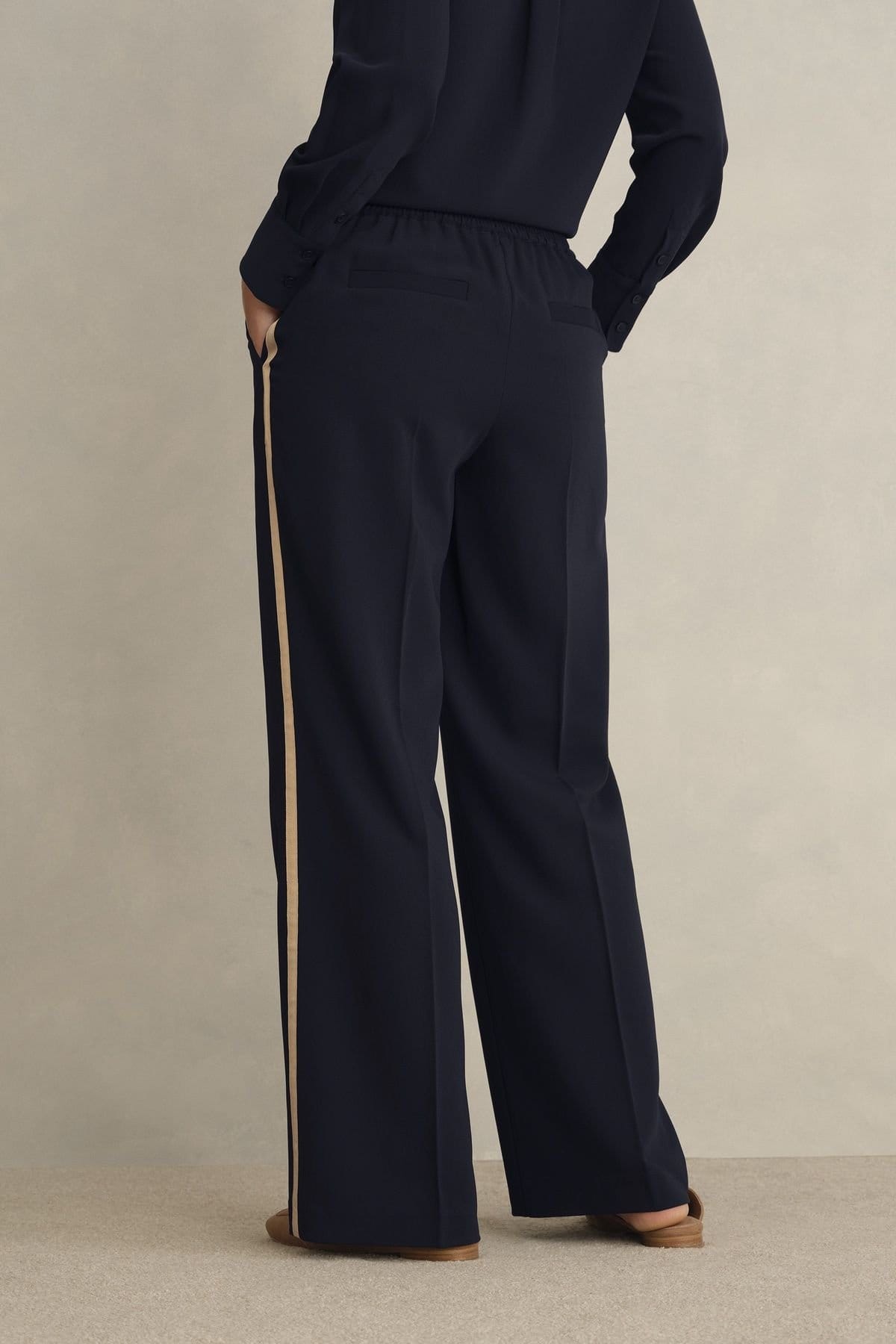 Hobbs London Hobbs London Women's Hadley Trouser in Dark Navy - 4