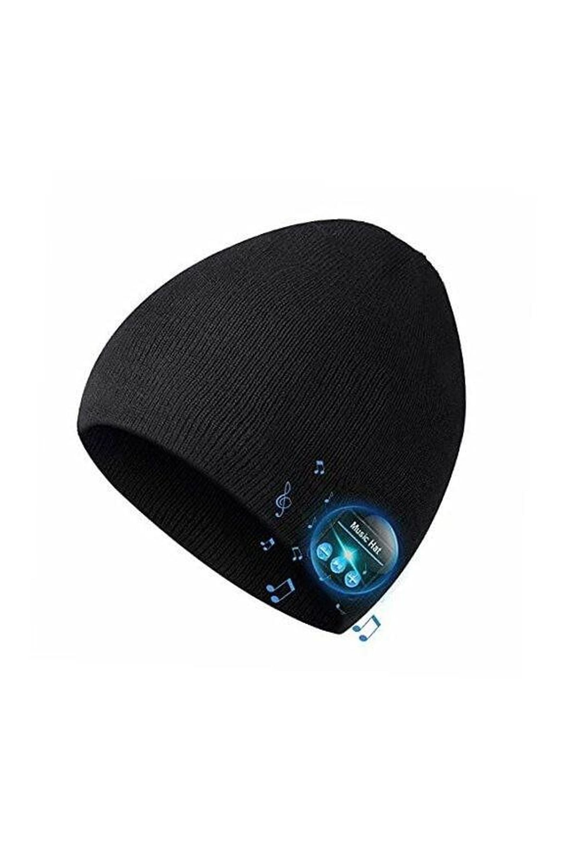 Dyzi Dyzi Men's Beanie Hat With Bluetooth Speaker Headphones