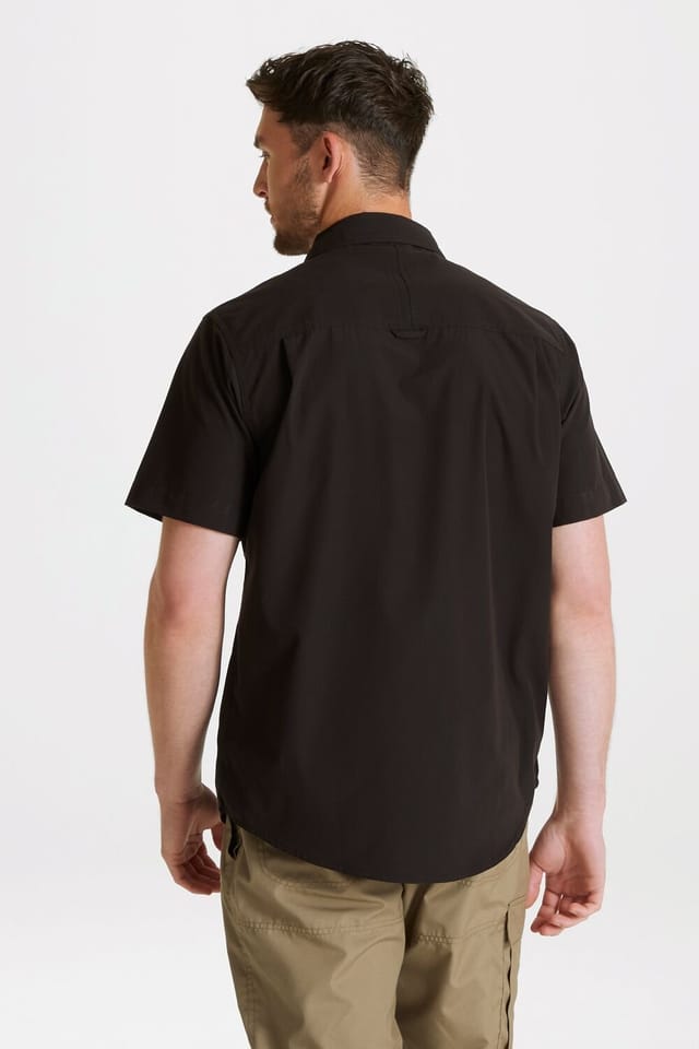 Craghoppers Craghoppers Men's 'Expert Kiwi' Short Sleeved Shirt in Black - 3