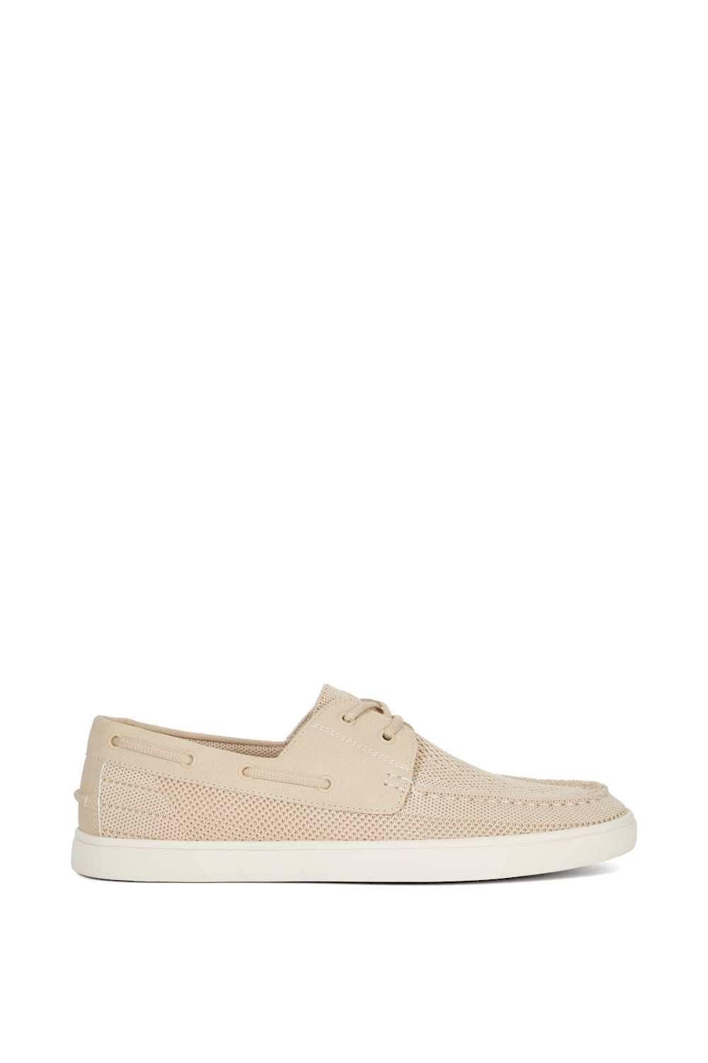 Dune London Dune London Men's 'Blaizerss' Boat Shoes in Natural - 2