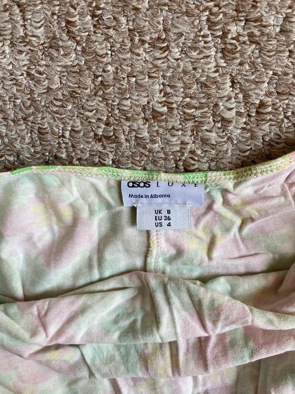 ASOS ASOS floral summer dress with halter neck