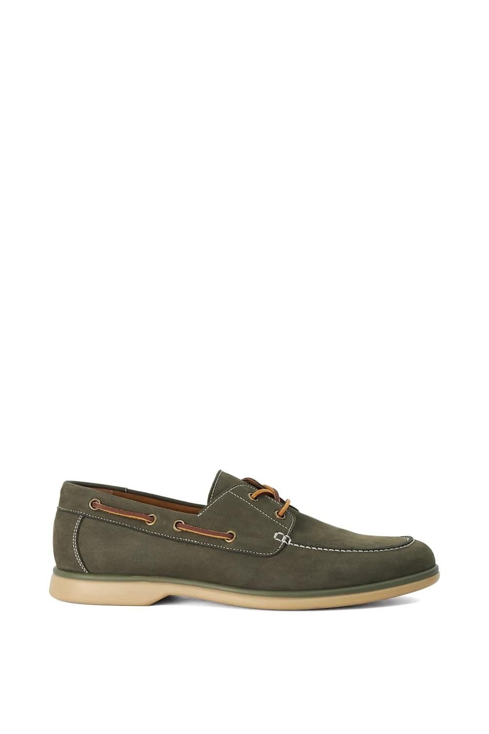 Dune London Dune London Men's 'Buoy' Boat Shoes in Green
