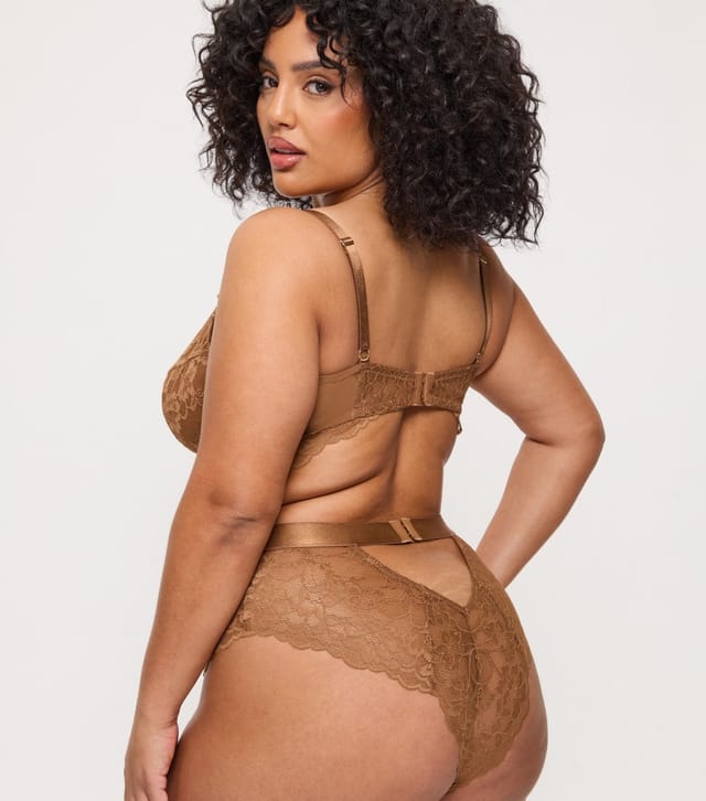 Ann Summers Women's Cream Hold Me Tight Bodysuit Ann Summers New Look - 3