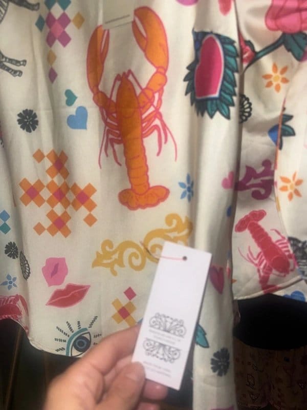 Never Fully Dressed NFD Lobster Emily Mini Co-ord Size 10 NEW - 1