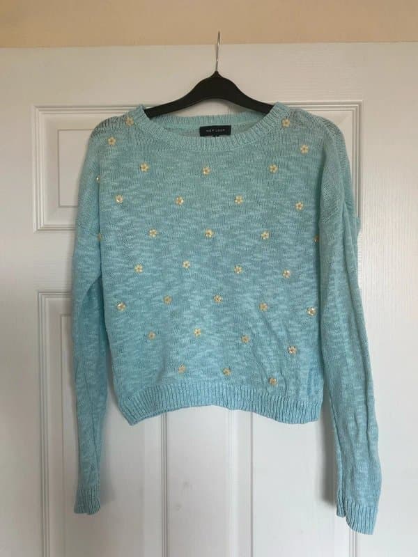 New Look New look embellished summer top size 8