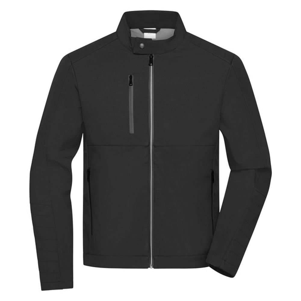 James and Nicholson James and Nicholson Men's Soft Shell Jacket in Black