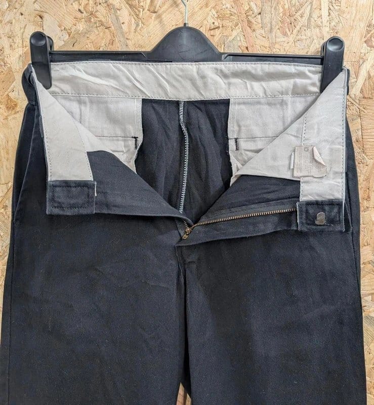 Dickies 874 Skate Chino Pants Black Relaxed Fit
