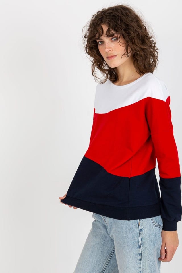 Love Lace Love Lace Women's Cotton Fleece Sweatshirt with Color Detail - 3