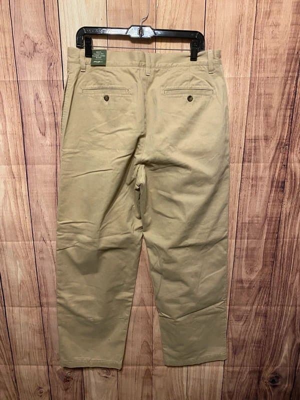 Eddie Bauer Eddie Bauer 34x30 NWT men’s classic fit flannel lined khaki pants bottoms tan
