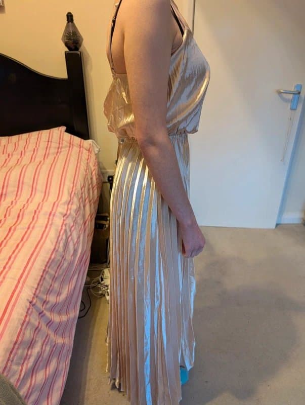 Never Fully Dressed Never Fully Dressed Satin Dress Size 12