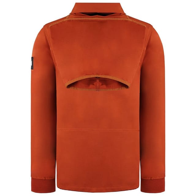Weekend Offender Weekend Offender Men's Long Sleeve Zip Up Copper Athens Softshell Jacket in Gold - 3