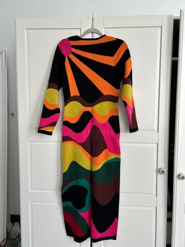 Never Fully Dressed Never Fully Dressed Long Knitted Dress