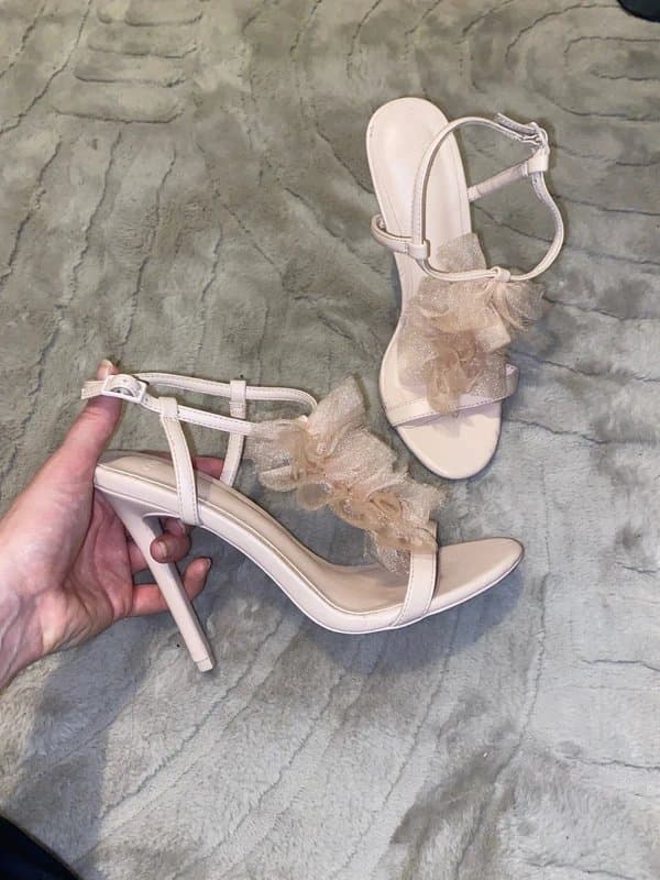 ASOS Pink tulle heels