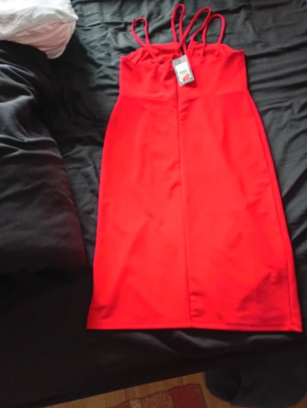 New Look Very flattering Xmas party dress never worn still.has tags on