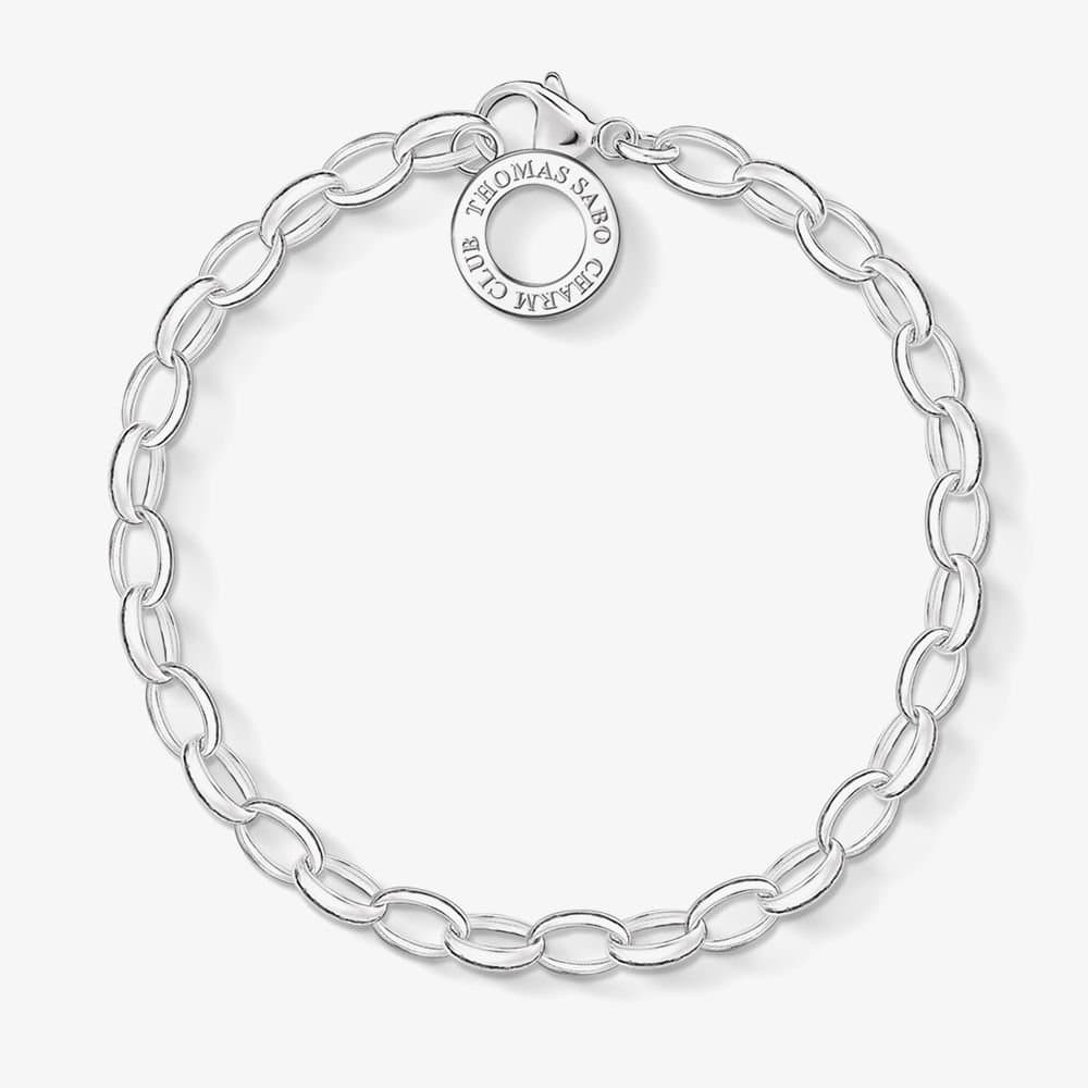 Thomas Sabo THOMAS SABO Women's Silver 18.5cm Oval Belcher X0031-001-12-M
