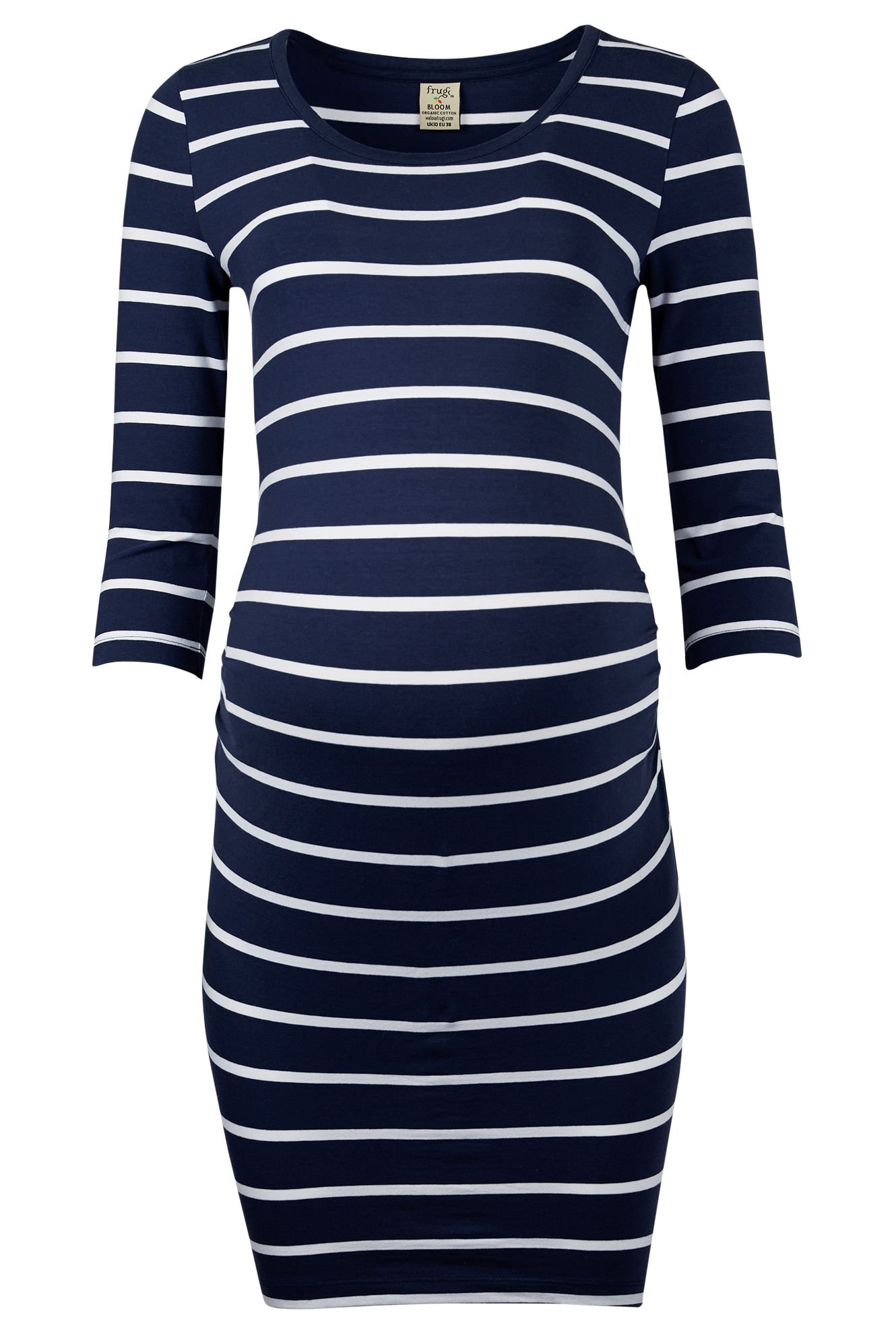 Frugi Frugi Women's Erin Maternity Dress in Blue - 1