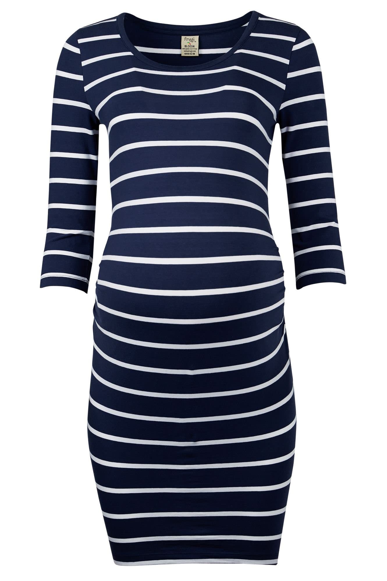 Frugi Frugi Women's Erin Maternity Dress in Blue