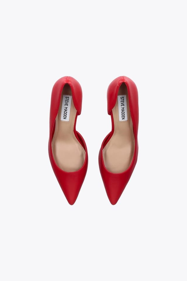 Steve Madden STEVE MADDEN Women's 'Vena 607' Leather Heels in Red - 2