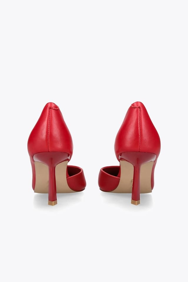 Steve Madden STEVE MADDEN Women's 'Vena 607' Leather Heels in Red - 3