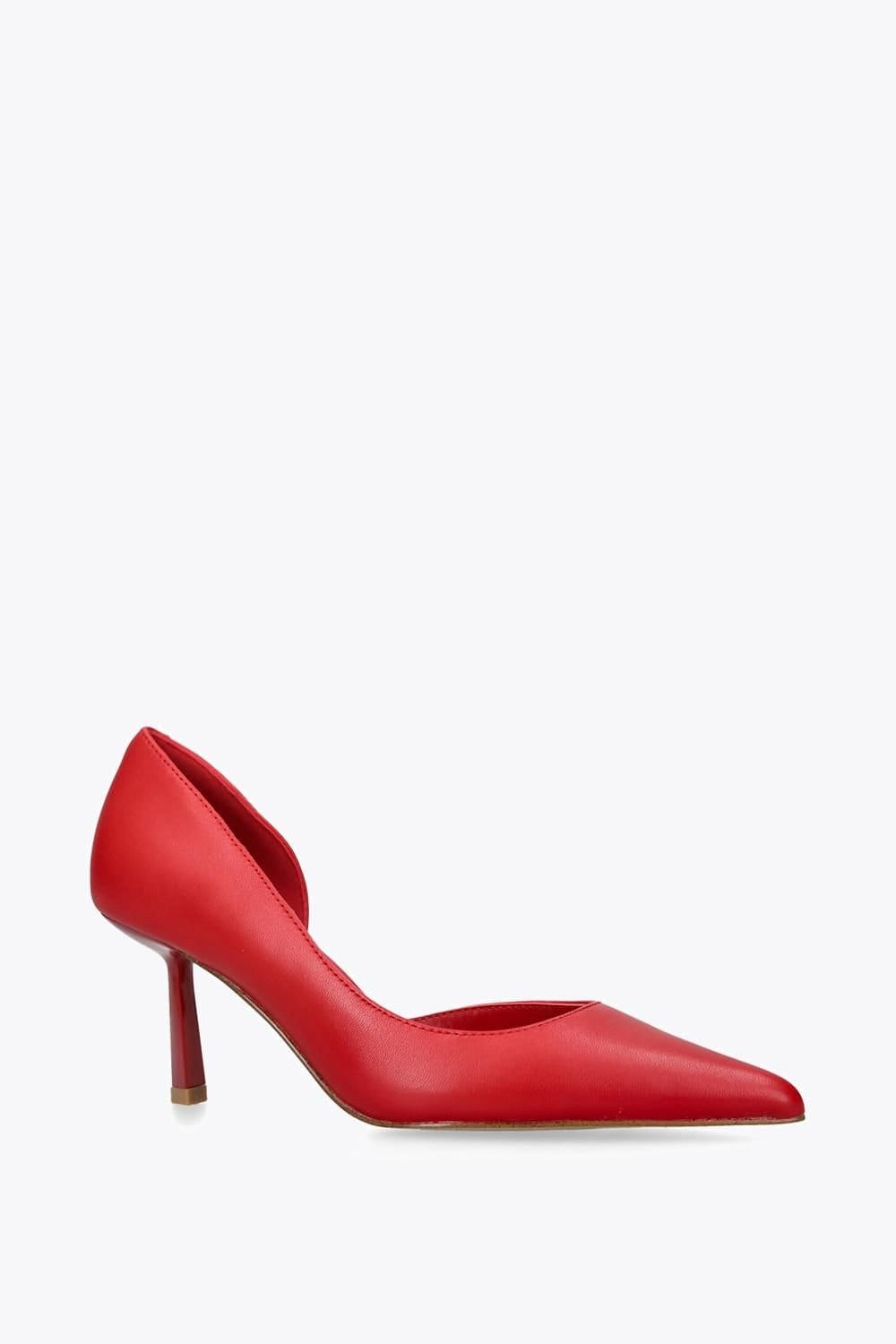 Steve Madden STEVE MADDEN Women's 'Vena 607' Leather Heels in Red - 4