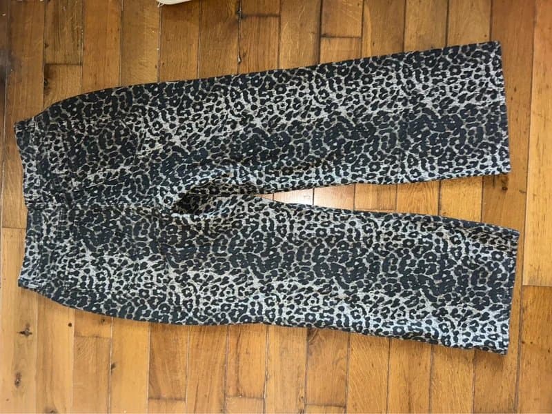 New Look Leopard print jeans