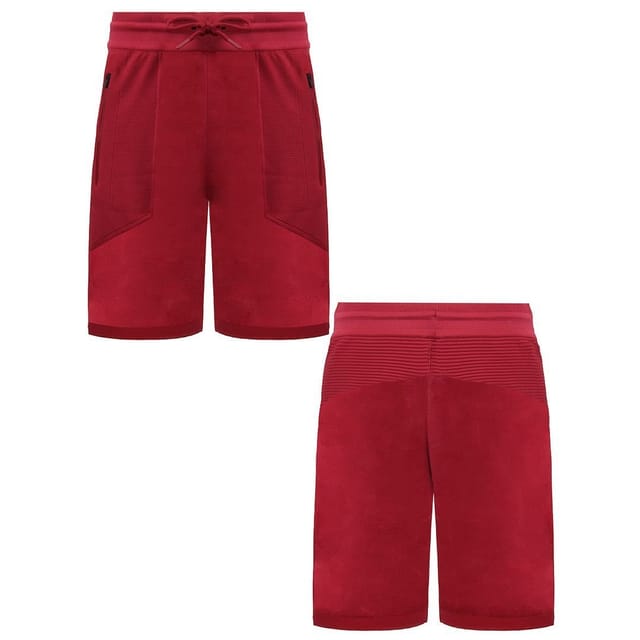 Gymshark Gymshark Men's True Knit Burgundy Shorts - 2