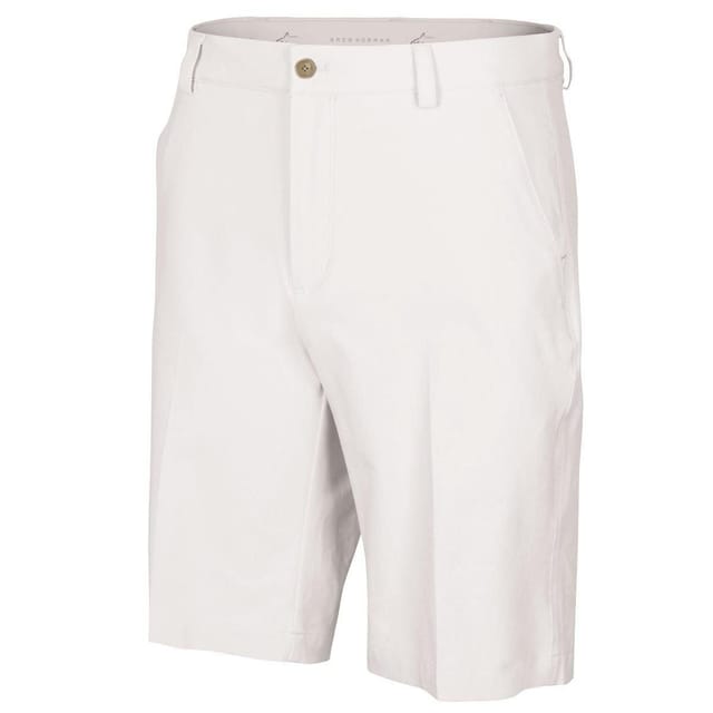Greg Norman Greg Norman Men's ML75 Microlux Stretch Golf Shorts in Grey - 3