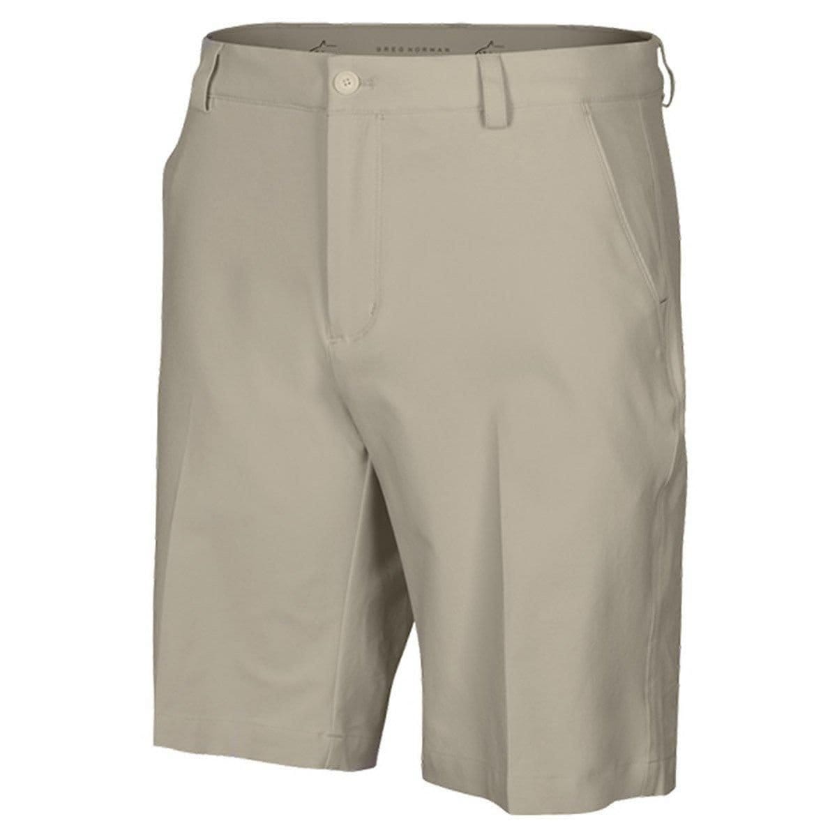 Greg Norman Greg Norman Men's ML75 Microlux Stretch Golf Shorts in Grey - 4