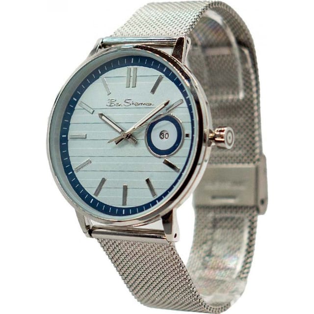 Ben Sherman Ben Sherman Men's BS225 42mm Quartz Watch in Silver - 2