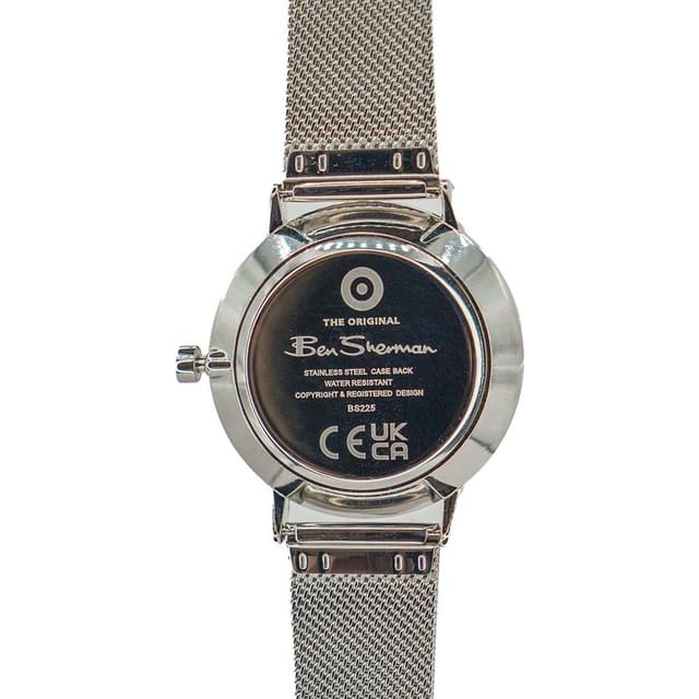 Ben Sherman Ben Sherman Men's BS225 42mm Quartz Watch in Silver - 3