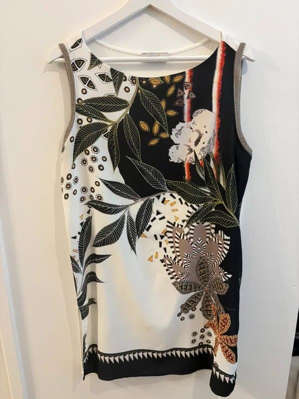 Per Una Per Una unique tunic blouse top size 12