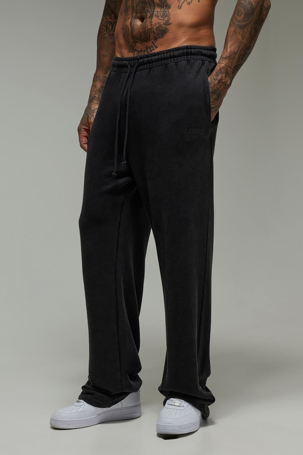 Training Dept. Training Dept. Men's Tall Training Dept Straight Leg Washed Jogger in Black