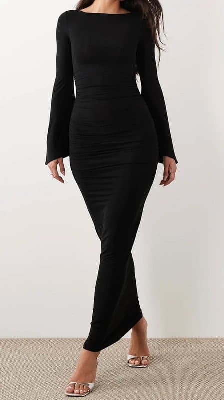 ASOS Design ASOS black maxi dress