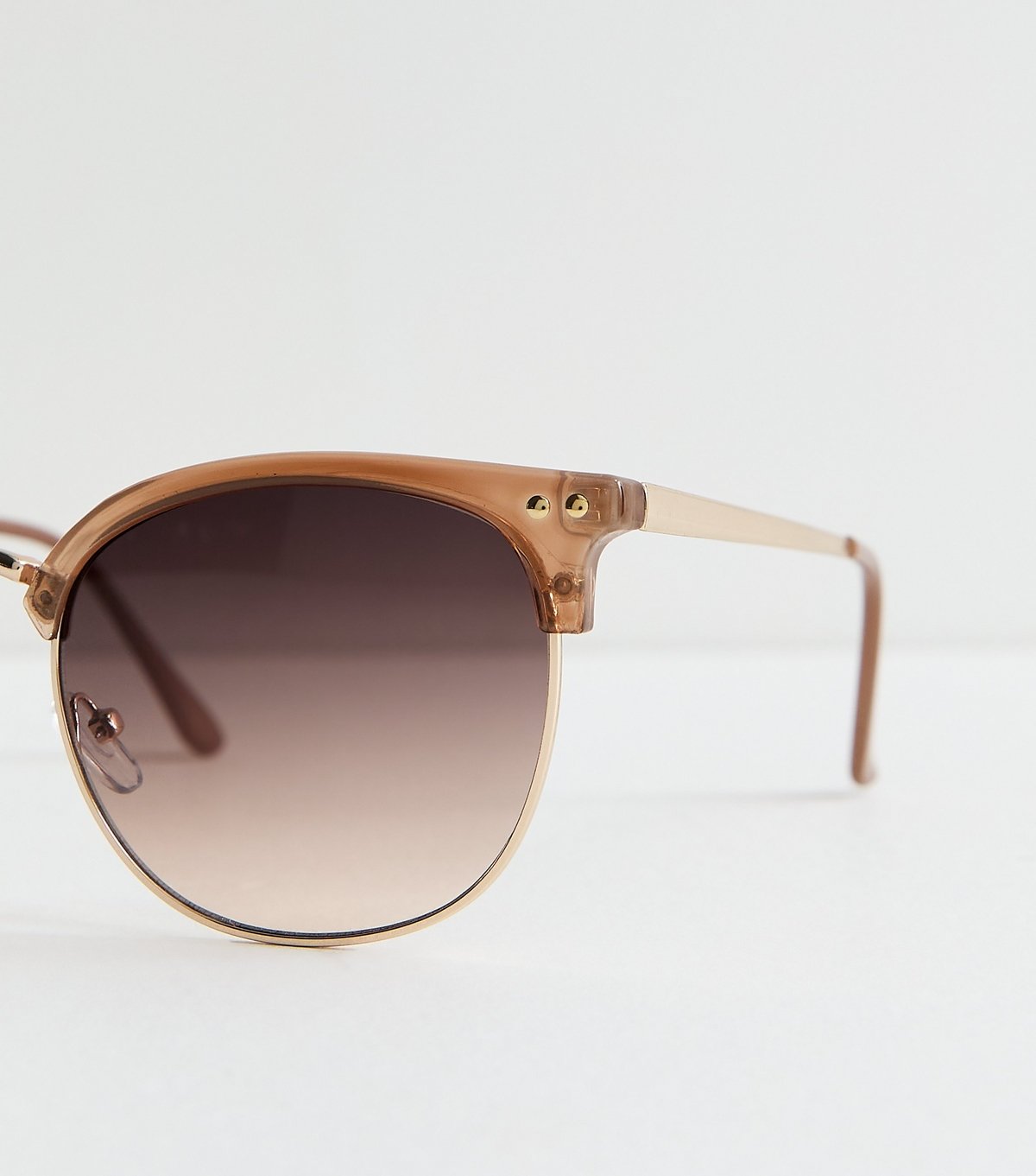New Look Mink Round Frame Sunglasses New Look - 3