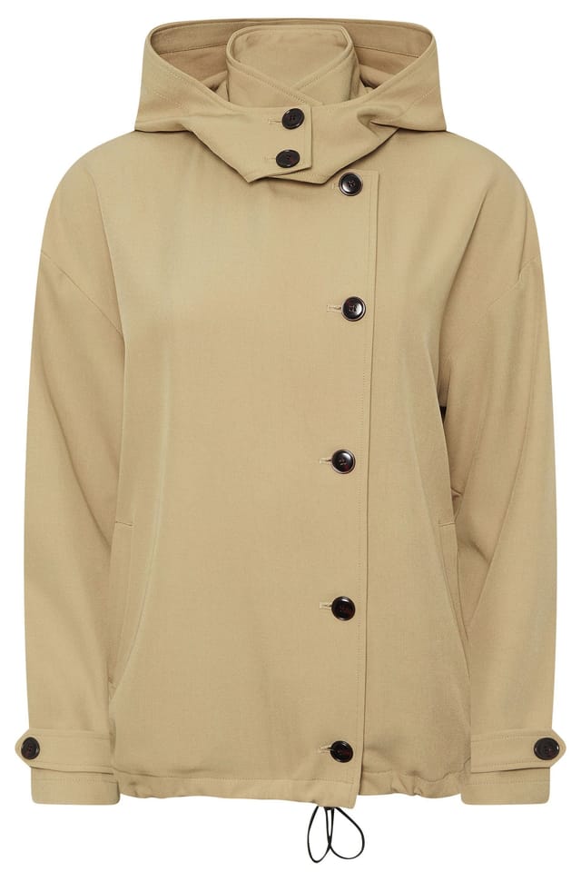 PixieGirl PixieGirl Women's Petite Drawcord Jacket in Natural - 2