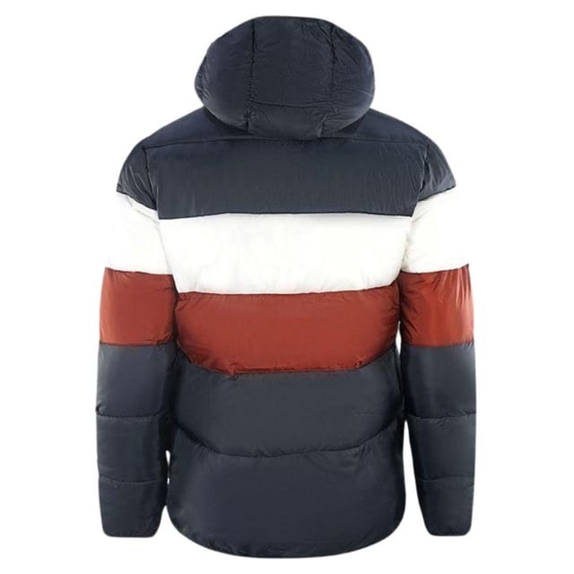 Lyle & Scott Lyle & Scott Men's Colour Block Puffer Jacket in Navy - 2