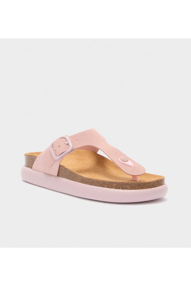 Scholl Scholl Women's Anais Chunky Sandals Dark Beige in Pink - 2
