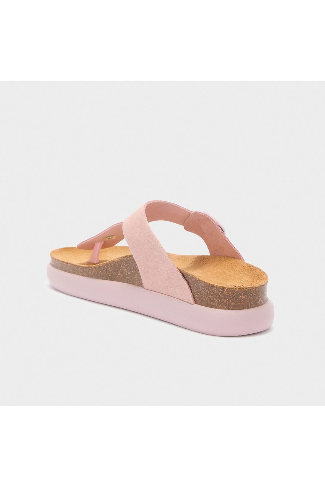 Scholl Scholl Women's Anais Chunky Sandals Dark Beige in Pink - 4