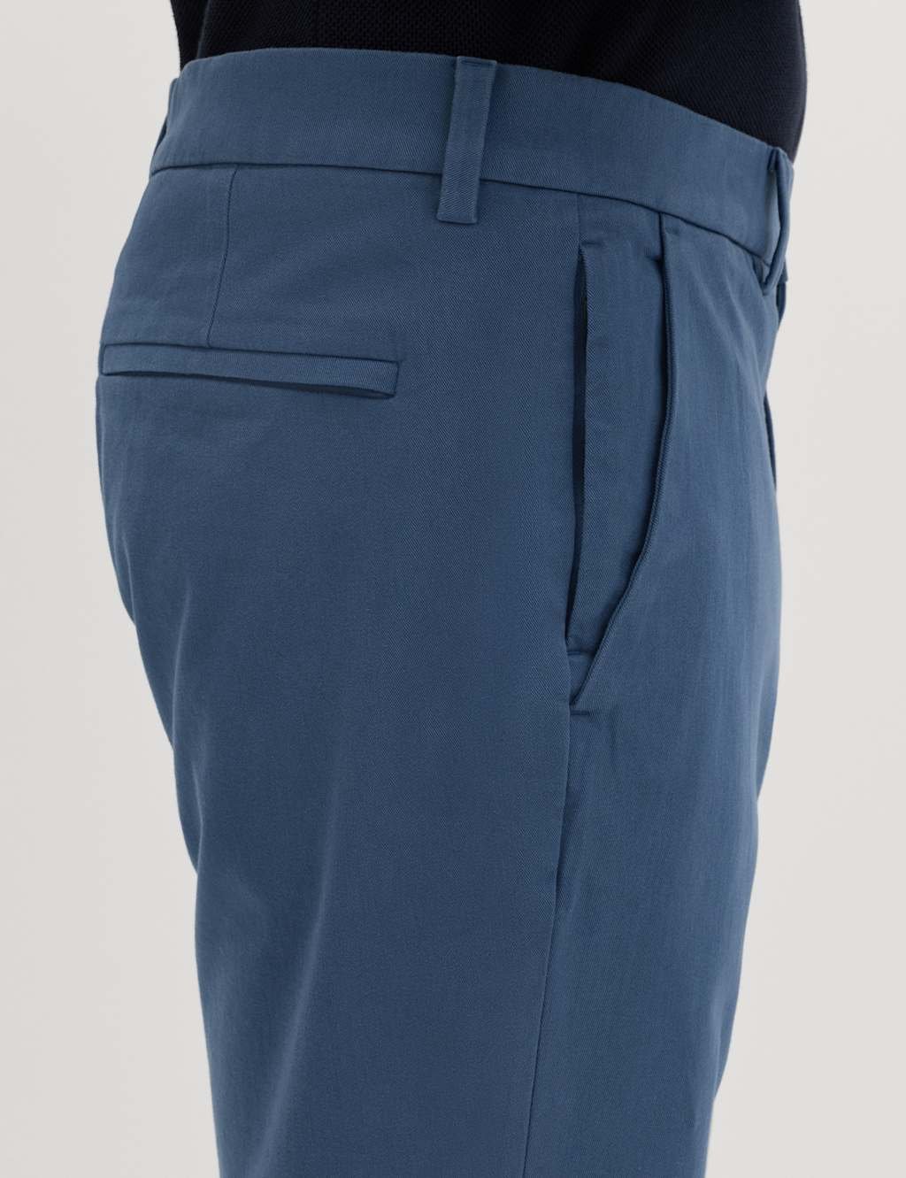 Marks & Spencer M&S The Ultimate Regular Fit Chinos Chambray - 2