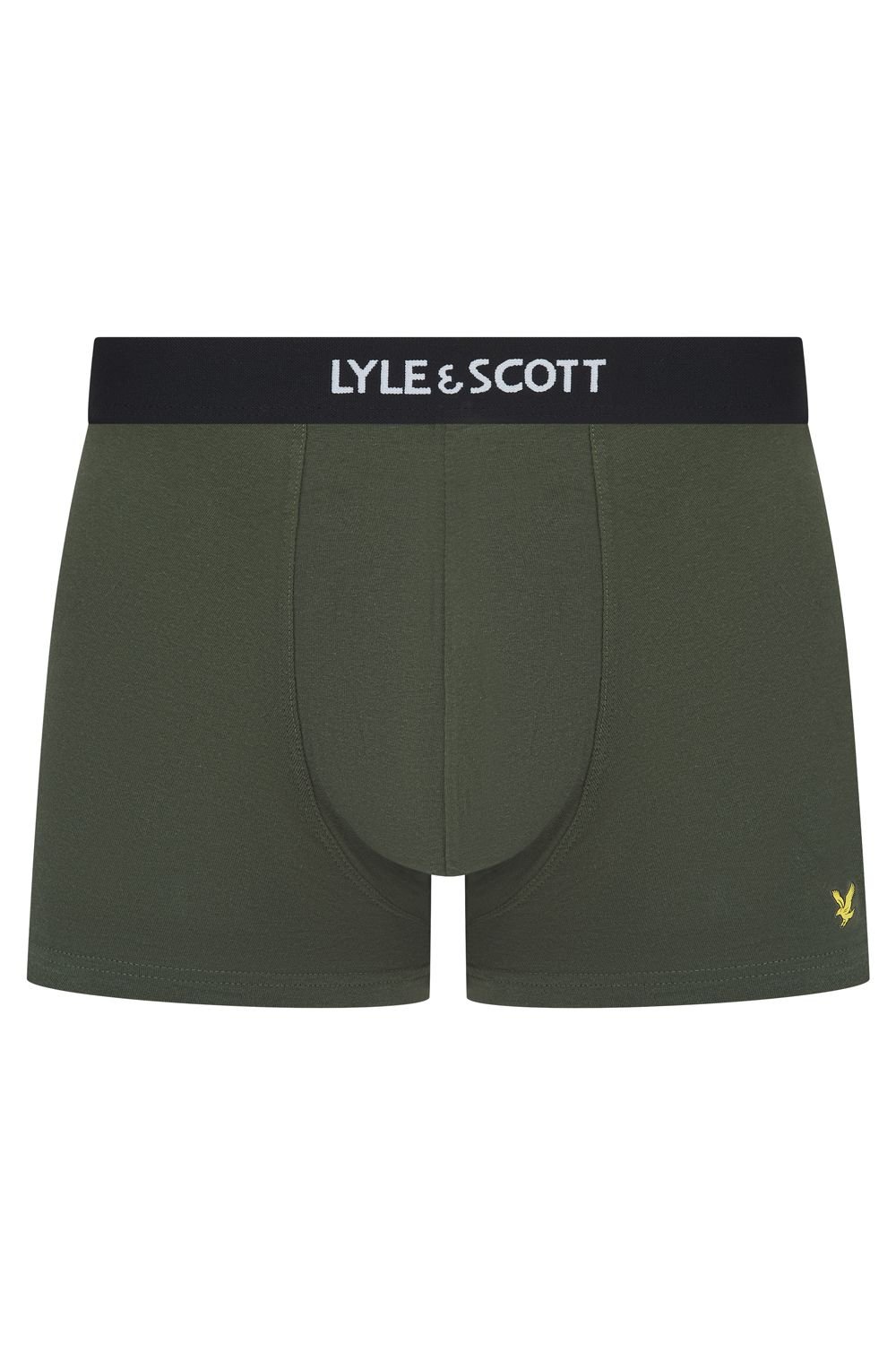 Lyle & Scott Lyle & Scott Men's Devon 3 Pack Boxers -Black - Climbing Ivy - Bright White - 3