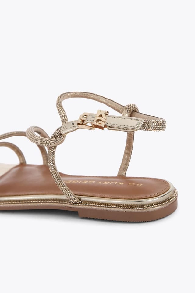 KG Kurt Geiger KG Kurt Geiger Women's 'Priya' Sandals in Gold - 3