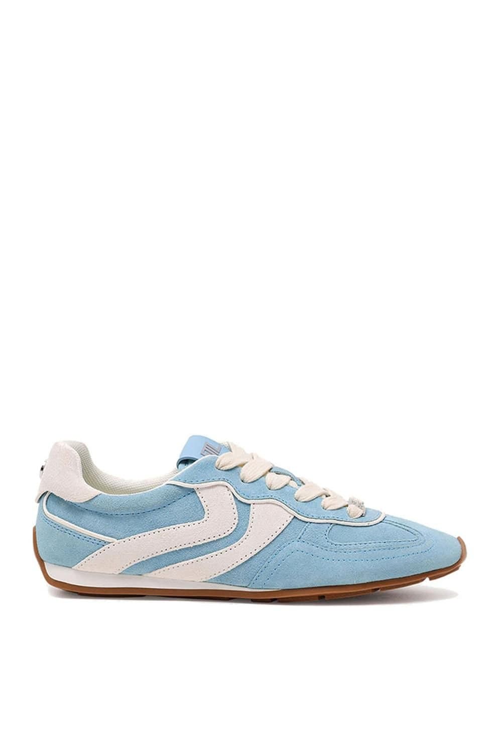 Steve Madden Steve Madden Blue Suede Trainers