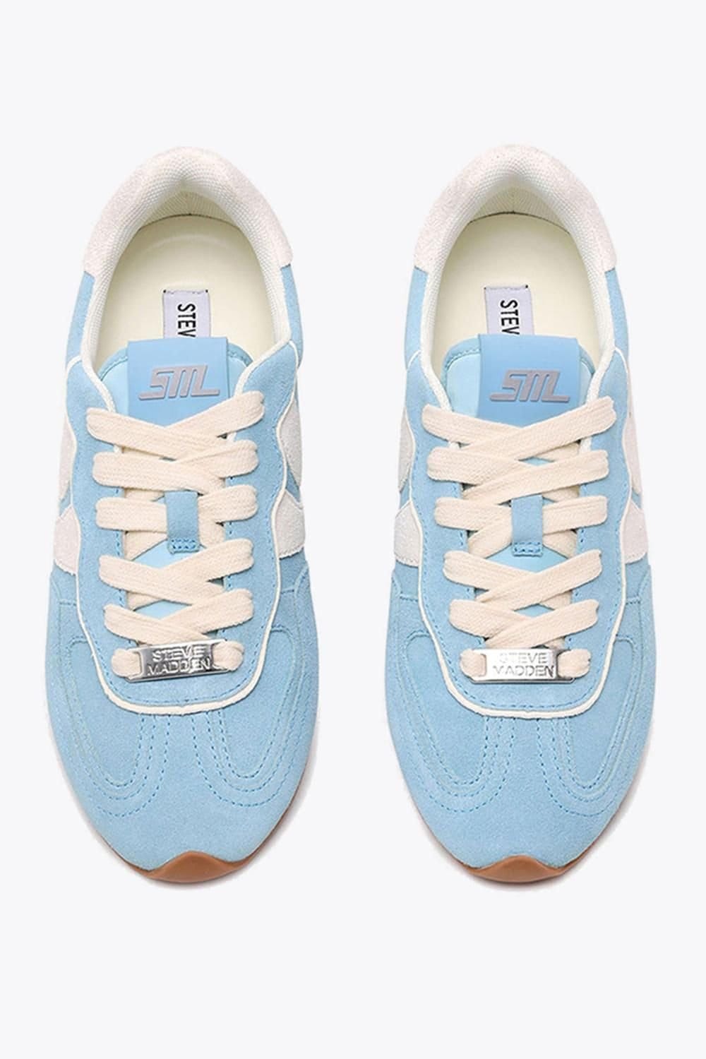 Steve Madden STEVE MADDEN Women's 'Abbi Trainer Blue' Trainers in Blue - 4